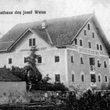 Gasthof Weiss im Jahr 1908