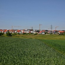 Ein Neubaugebiet