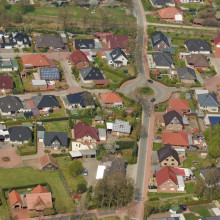 Einfamilienhäuser (Luftbild)