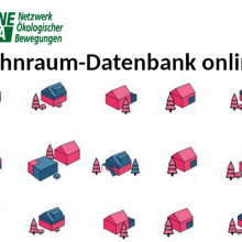 Logo Wohnraumdatenbank der Grünen Liga