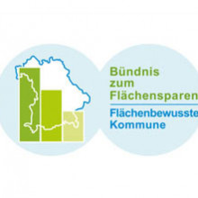 Logo Gütesiegel flächenbewusste Kommune